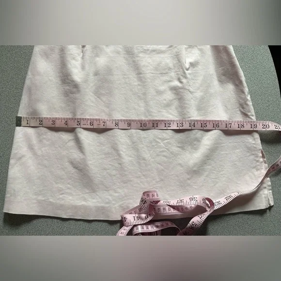 Vintage Smart Set Stretch Light Pink Skirt Size 13 - Picture 10 of 11